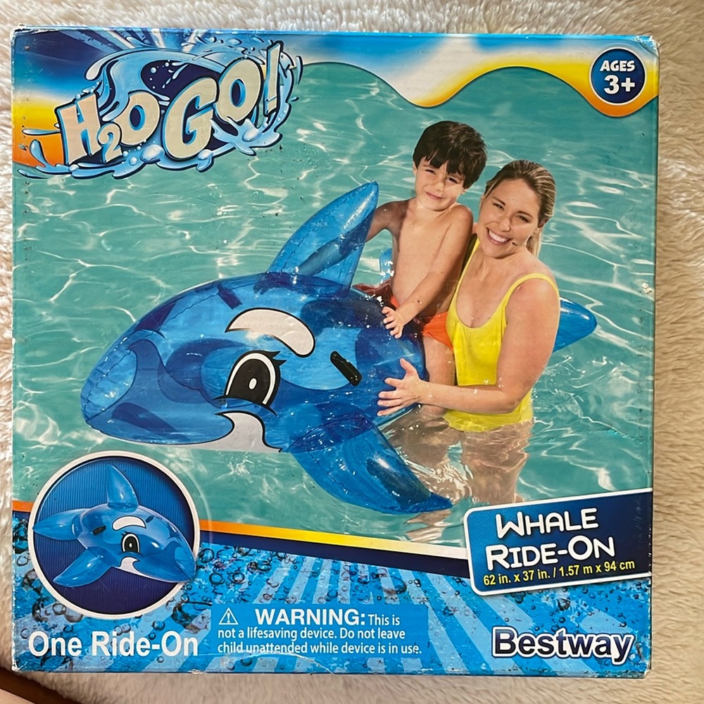 H2O GO whale Ride-On